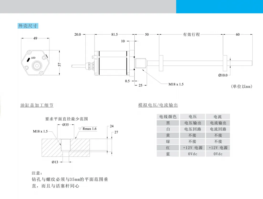 17EX 结构与安装尺寸